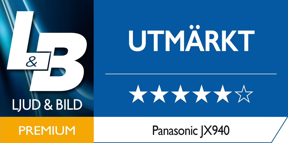 ’’ Panasonic-skärmen ger en snygg och färgrik bildkvalitet, brett formatstöd och bra anslutningar.’’ 