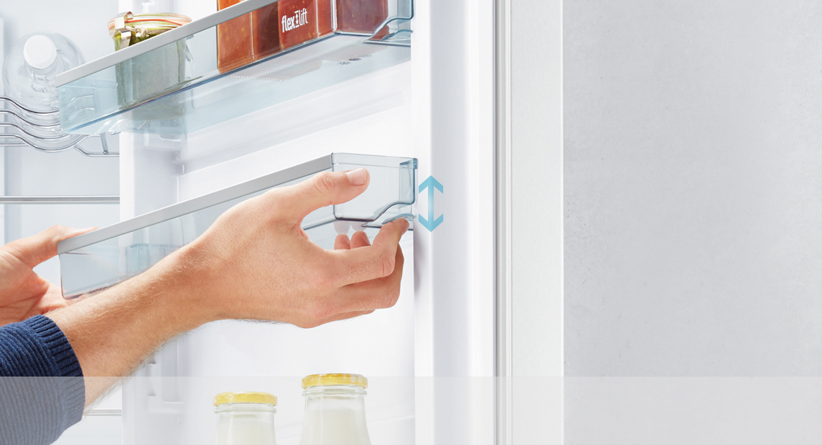 Dörrfacken är lätta att justera.
