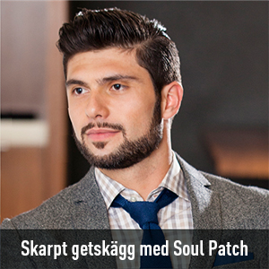 Skarpt getskägg med Soul Patch