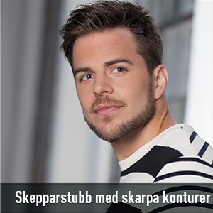 Skepparstubb med skarpa konturer