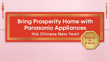 Bring Prosperity Home with Panasonic Appliances this Chinese New Year