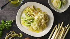 Japanese mountain asparagus and celery salad