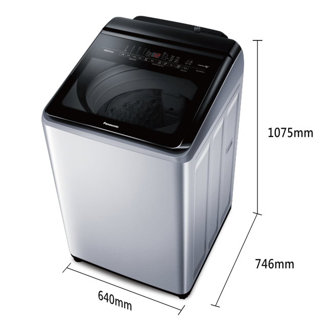 ECONAVI+nanoAg雙科技變頻直立溫水洗衣機 NA-V150LMS商品圖