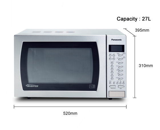900W Family Size Microwave Oven NN-ST479SBPQ