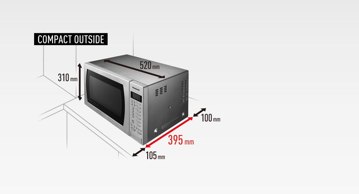 NNCT585SBPQ Combi Oven With Slimline Design Panasonic UK & Ireland