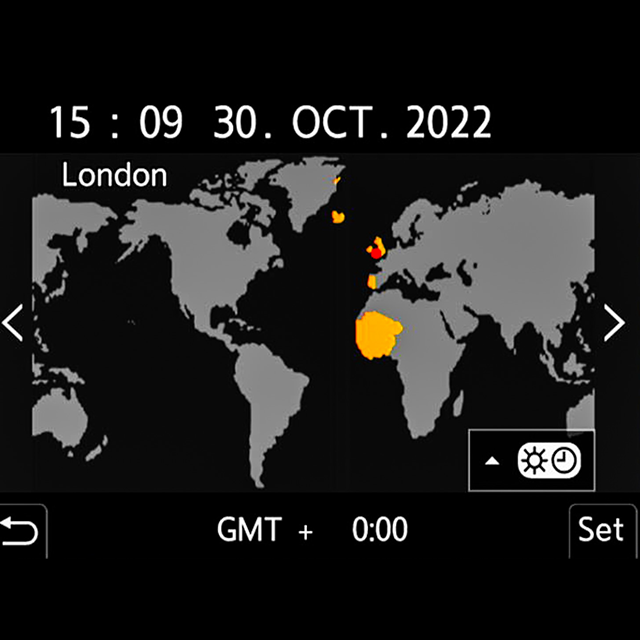 How to change the clock and time zone on your Lumix camera Panasonic UK & Ireland