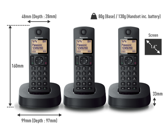 Telephone KX-TGC323E