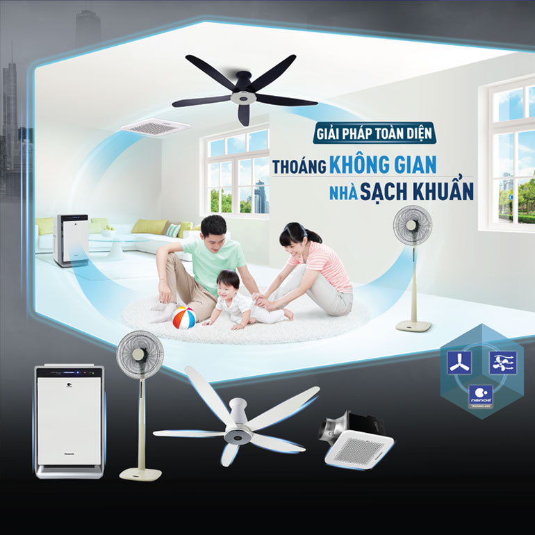 GIẢI PHÁP KHÔNG KHÍ TOÀN DIỆN TỪ PANASONIC