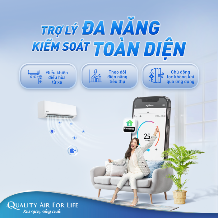 Ứng dụng điều khiển điều hòa Comfort Cloud
