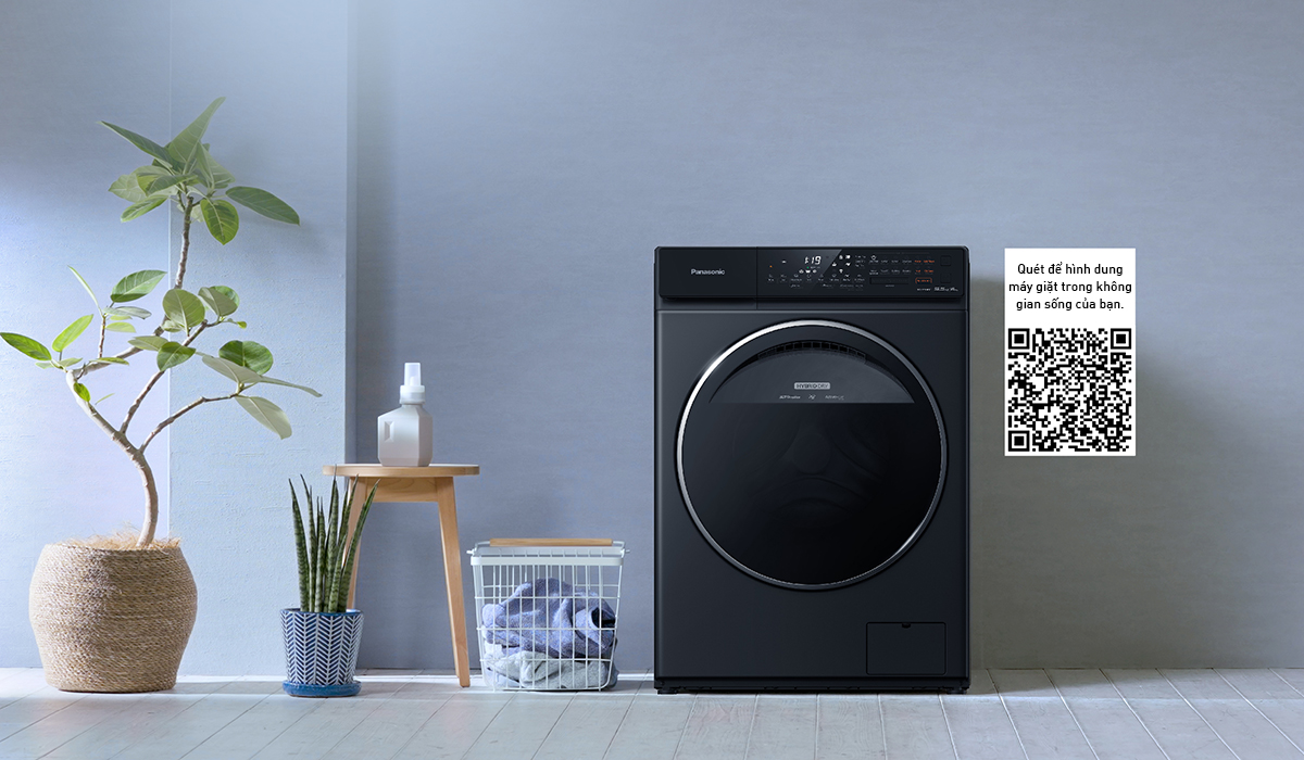 Máy giặt sấy Panasonic NA-S956FR1BV với tính năng sấy nâng niu bảo vệ quần áo không co rút và hư hại