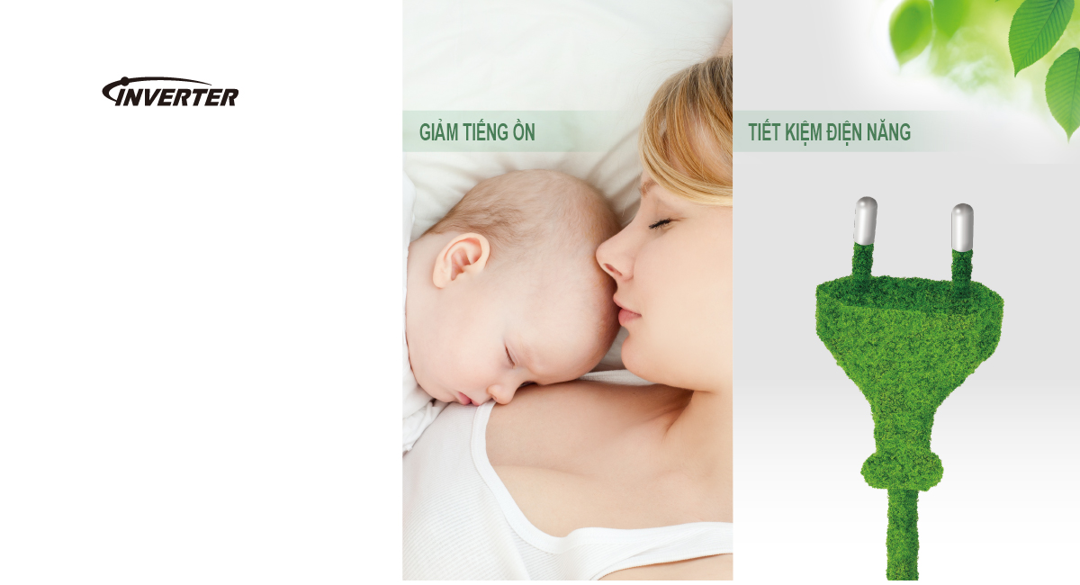 Công nghệ giặt tiên tiến với INVERTER