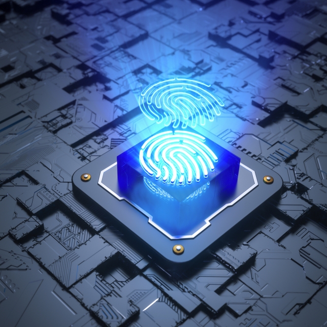 Cảm biến vân tay bán dẫn:    Cảm biến vân tay diện tích lớn. Nhận diện vân tay nhanh chóng và chính xác từ mọi góc độ. Chính xác và bền bỉ.    Chip thu thập vân tay độ chính xác cao:    Thu thập vân tay trực tiếp thông qua nhiều yếu tố như vân tay, da, độ dẫn điện,... giúp ngăn chặn sao chép vân tay và từ chối dấu vân tay giả.    Chip AI thông minh    Mỗi lần nhận diện vân tay sẽ bổ sung thêm thông tin vân tay, giúp dữ liệu vân tay ngày càng hoàn thiện hơn và độ nhạy khi mở cửa ngày càng tăng.    