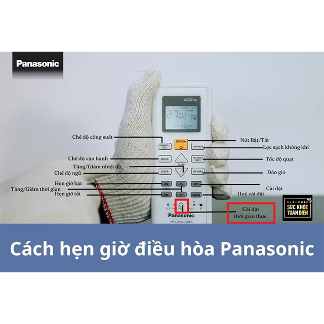 Hướng dẫn cách hẹn giờ điều hòa Panasonic đơn giản, chi tiết nhất See more