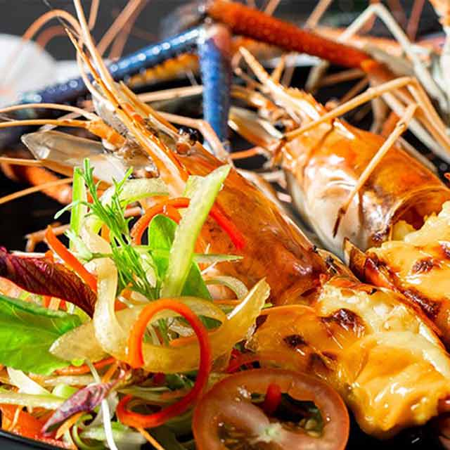 TÔM NƯỚNG PHÔ MAI See more