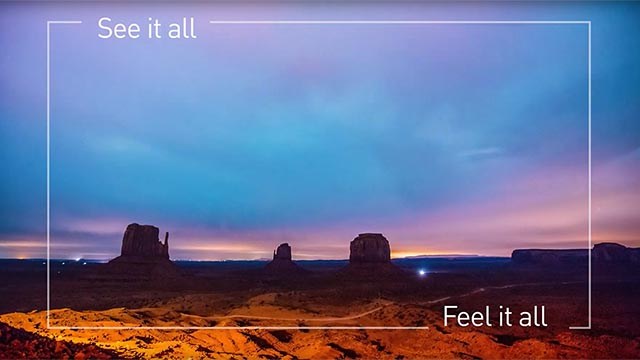 "See it all. Feel it all." concept movie