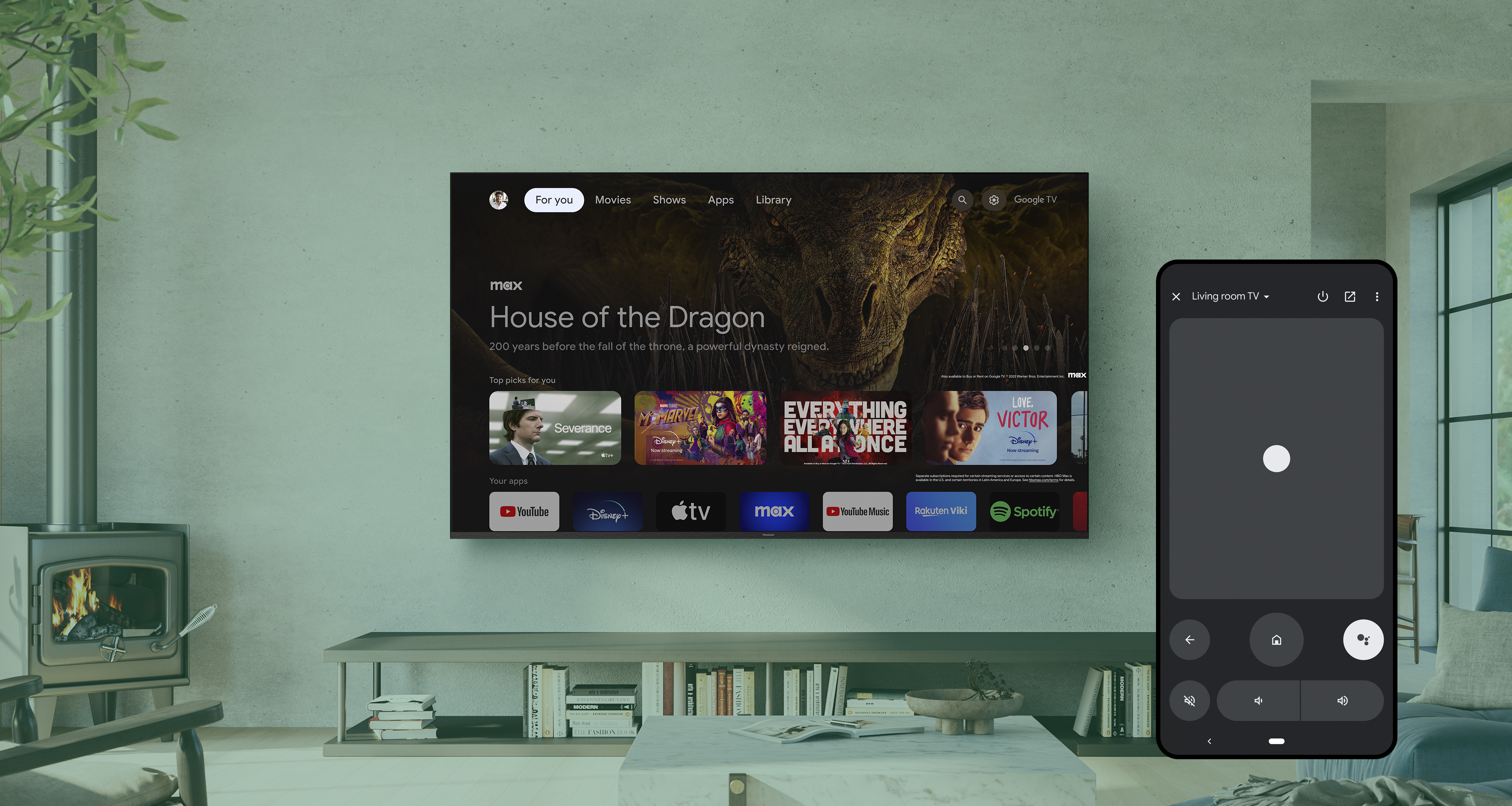 Steruj telewizorem za pomocą głosu.