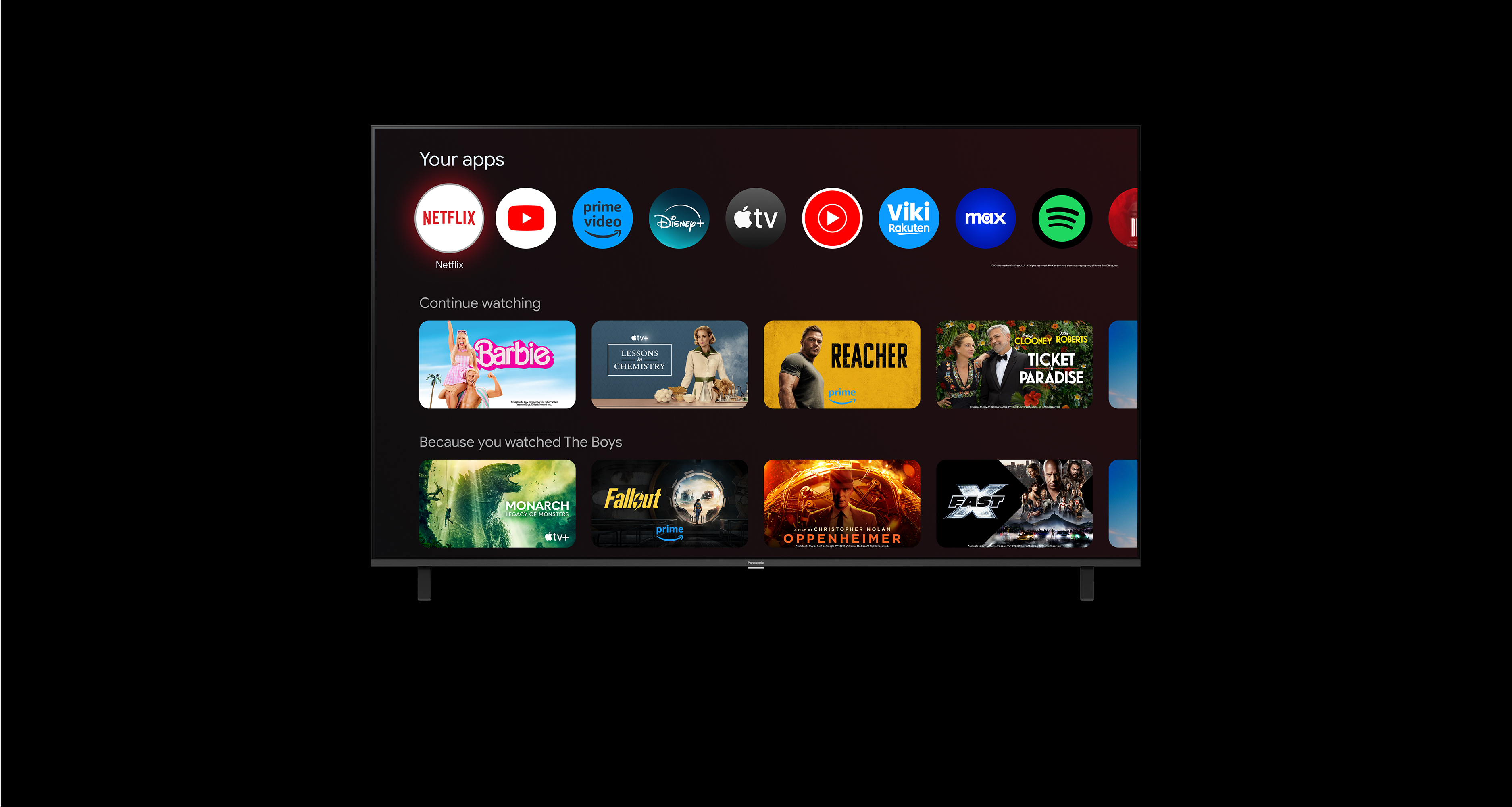 Get recommendations for movies and shows you’ll love.