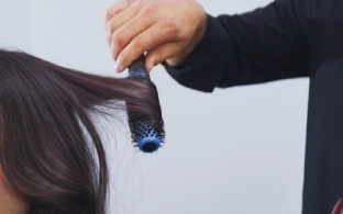 Завейте остальные волосы