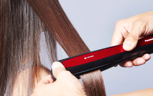 Выпрямите каждую прядь