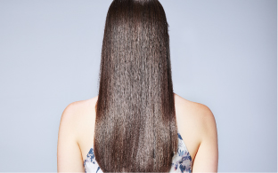 Выпрямите остальные волосы