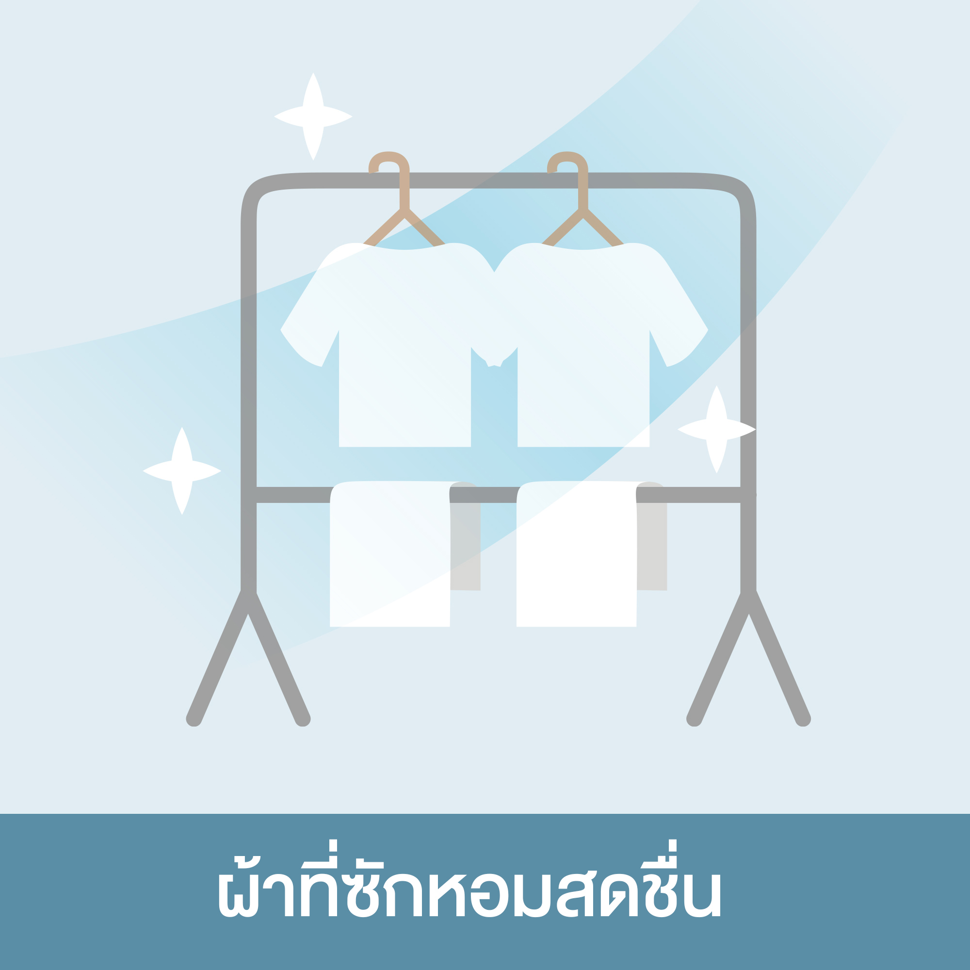 คู่มือการซักผ้าให้มีกลิ่นหอมสดชื่น