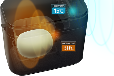 Kaksi lämpötila-anturia tuottavat parhaat tulokset