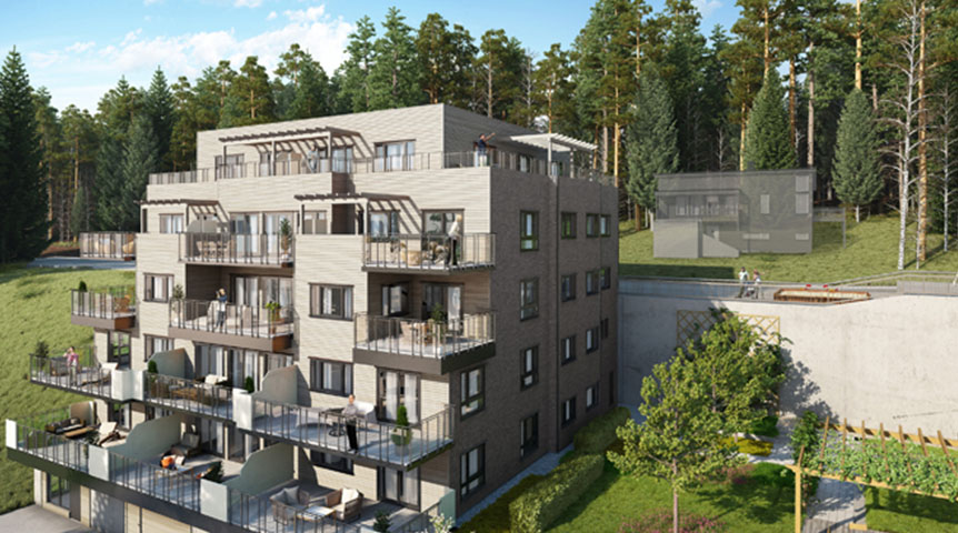 An image of Bergas Terasse exterior