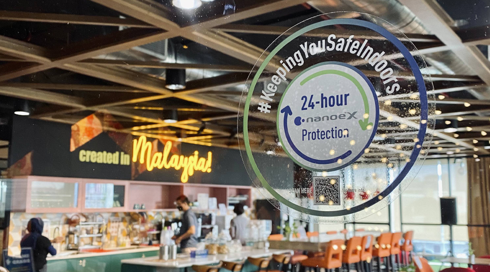 Improving air quality in working space with nanoe™ X technology