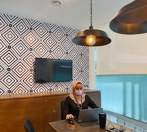 Improving air quality in working space with nanoe™ X technology