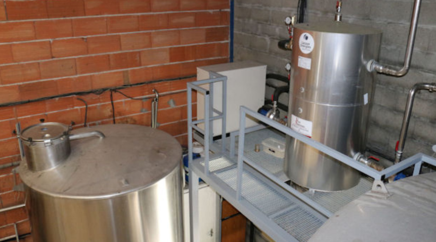 An image of facilities in French Winery