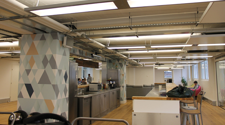 An image of an interior of Heal's Building