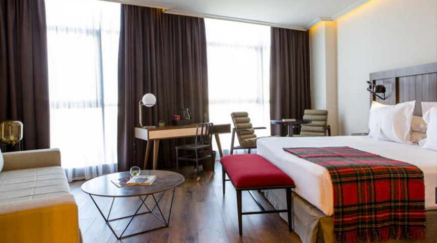 An image of a room of Hotel Atocha
