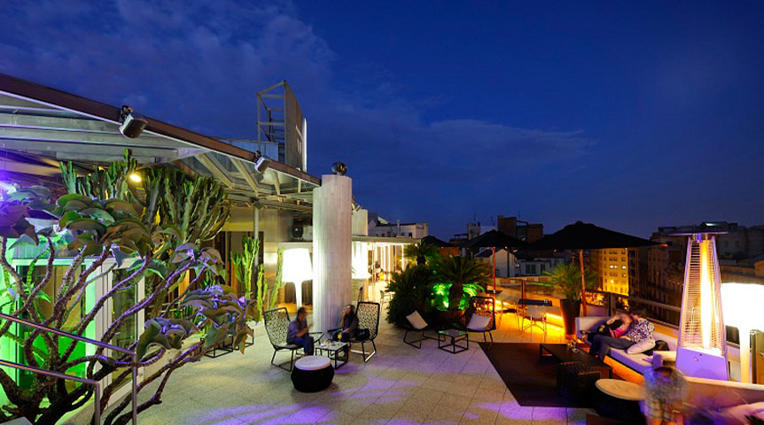 An image of Hotel Claris rooftop