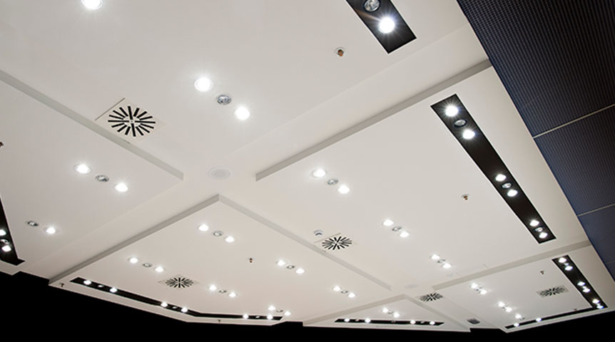 An image of a ceiling