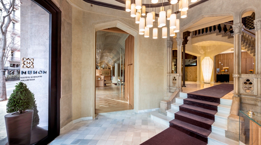 An image of an interior of Monument Hotel