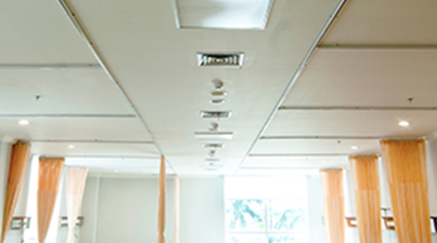 An image of a ceiling duct