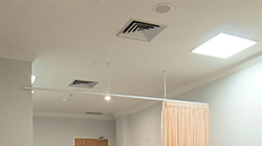 An image of a ceiling duct