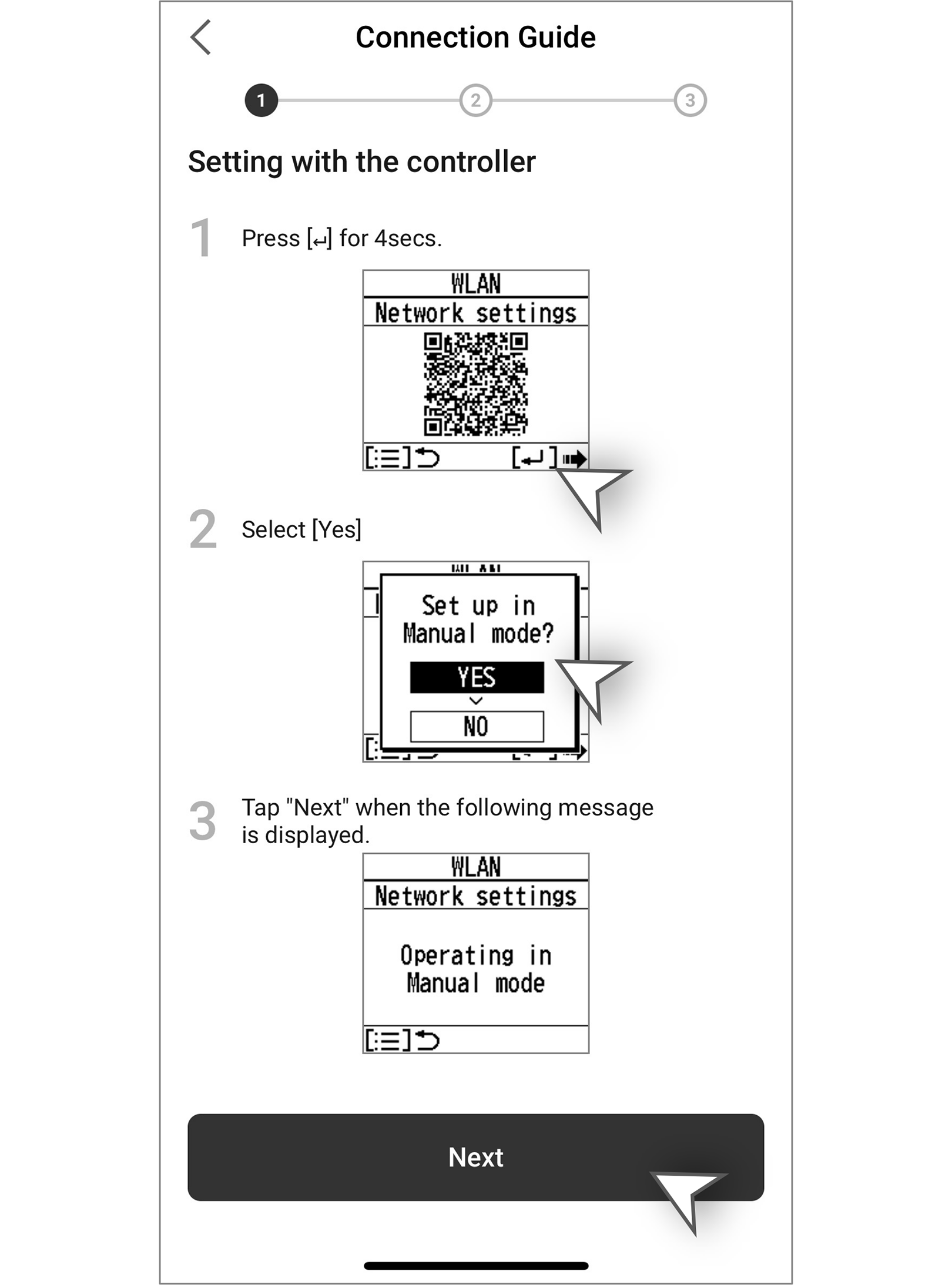 Add New User (Wired Remote Controller)