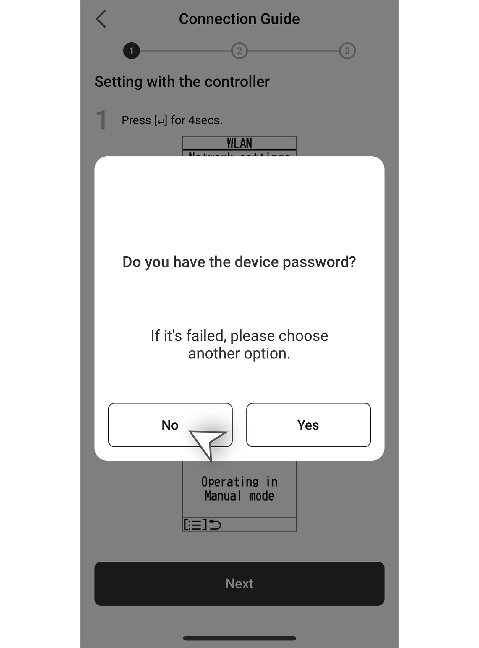 Add New User (Wired Remote Controller)