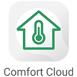 Ícono de la aplicación Panasonic Comfort Cloud