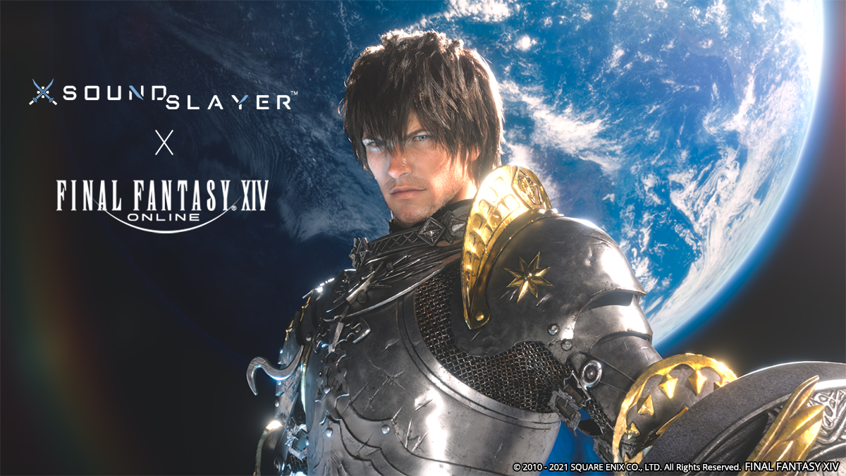 Two avatars from the video game "Final Fantasy" are walking purposefully while high flames are rising behind them.