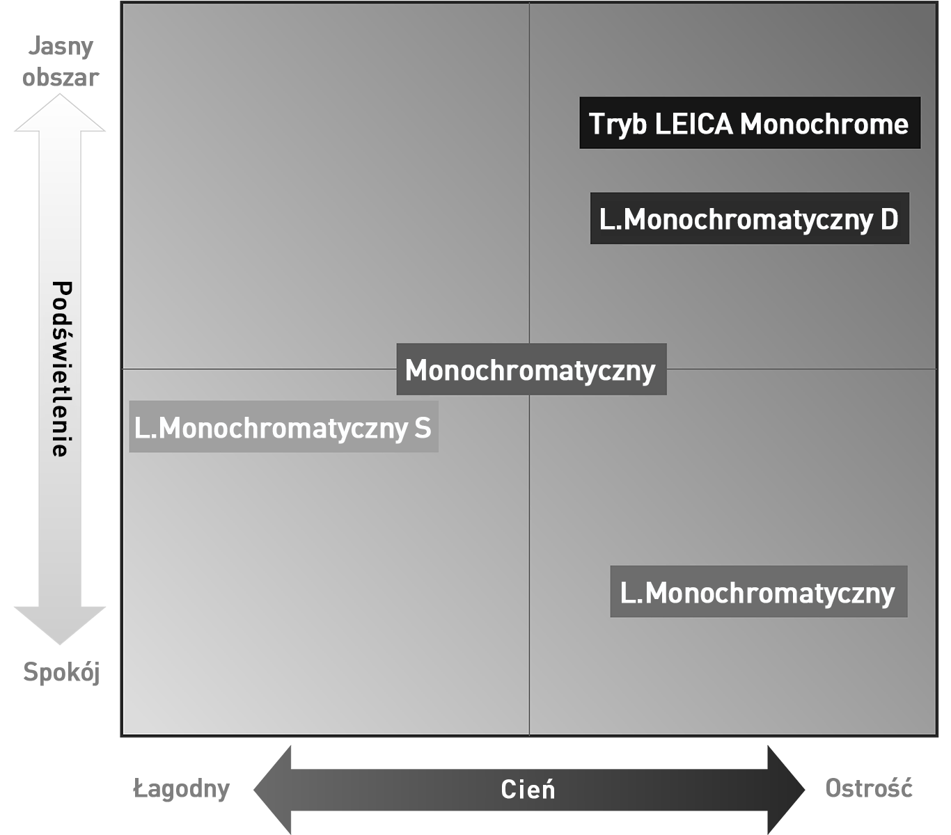 Styl zdjęć: Monochromatyczny