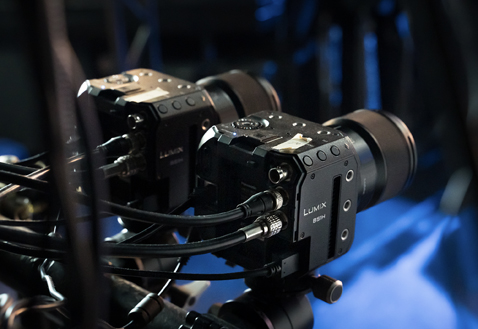 High quality VR images with two BS1H cameras fully synchronized by GENLOCK