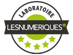 Les Numeriques France 3/2016 5/5 Stars