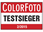 ColorFoto Germany 2/2015 Test Winner