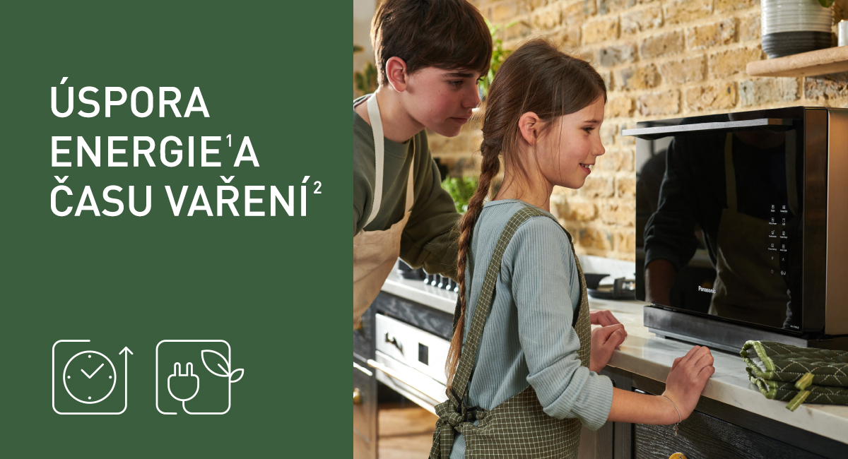 Zvládněte rostoucí účty za elektřinu s invertorovou kombinovanou mikrovlnnou troubou Panasonic