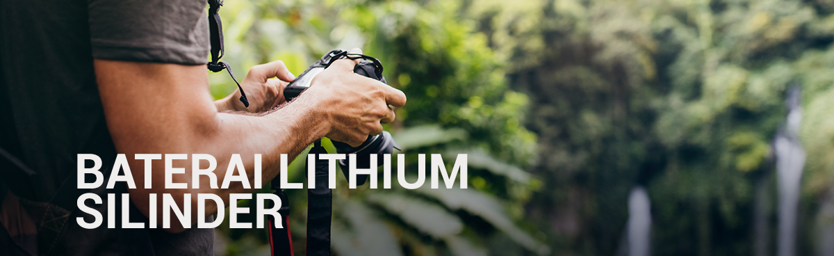 Baterai Lithium Silinder