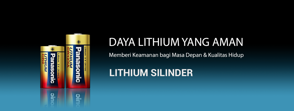 Baterai Lithium Silinder