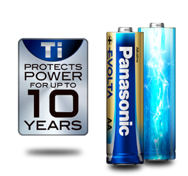 Store Batteries Safely for Up to 10 Years*