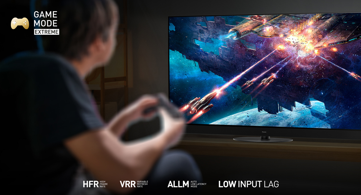 Gaming med fantastisk hastighet, upplösning och rörelse
